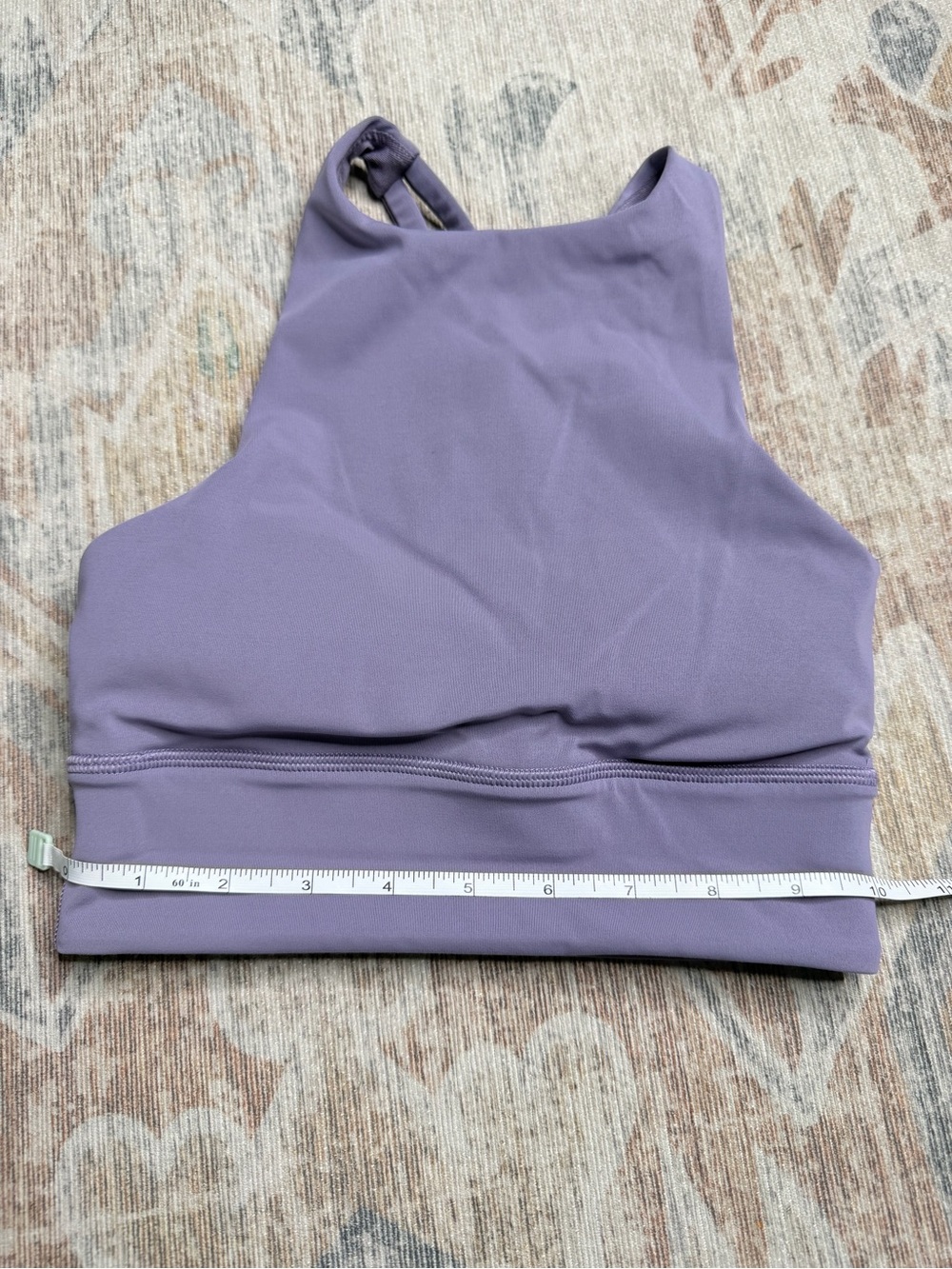 lululemon athletica Lavender Seamless Support Sports Bra